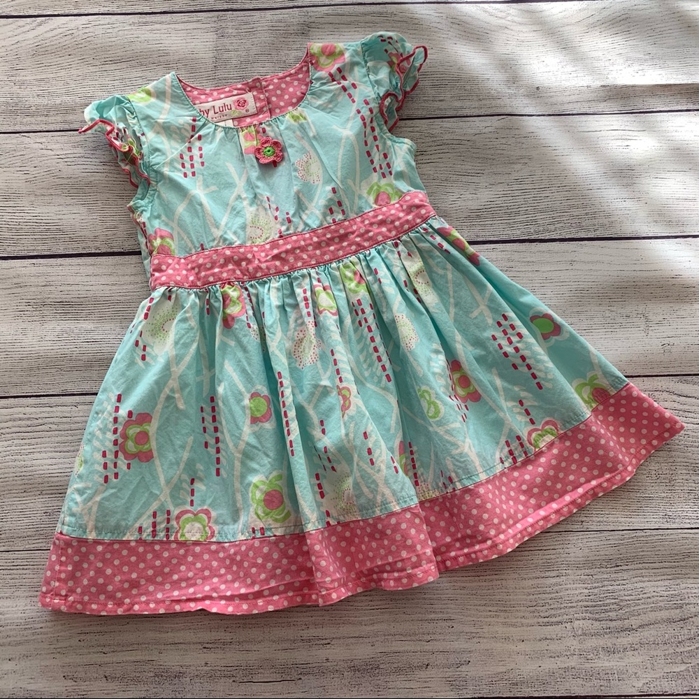 Baby Lulu Floral Print Dress Size 12 Months